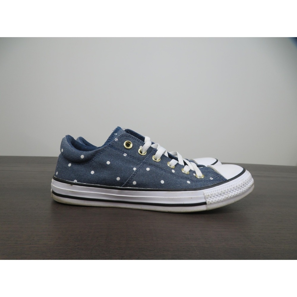 Converse Chuck Taylor All Star 2 Womens 9 Blue Polka Dot Low Top Canvas 560688C